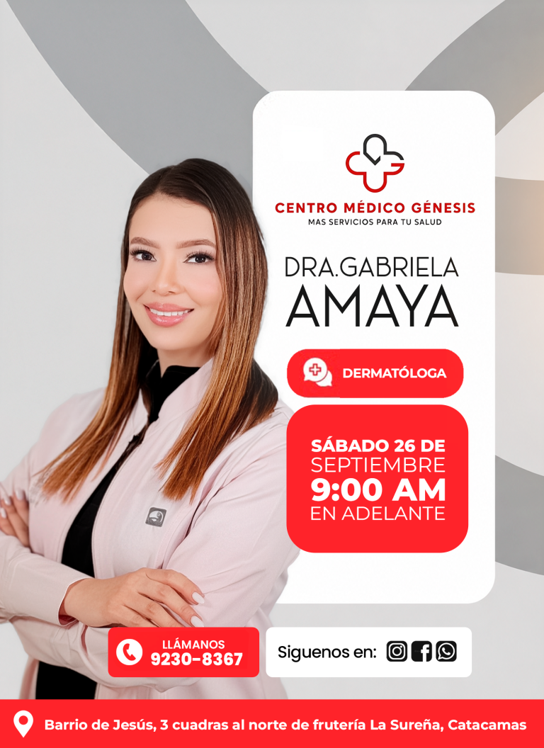 Dra. Gabriela Amaya, Dermatología