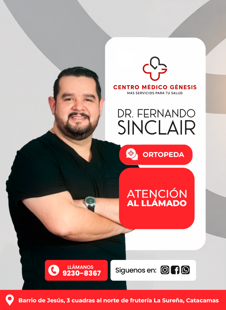 Dr. Fernando Sinclair, Ortopedia