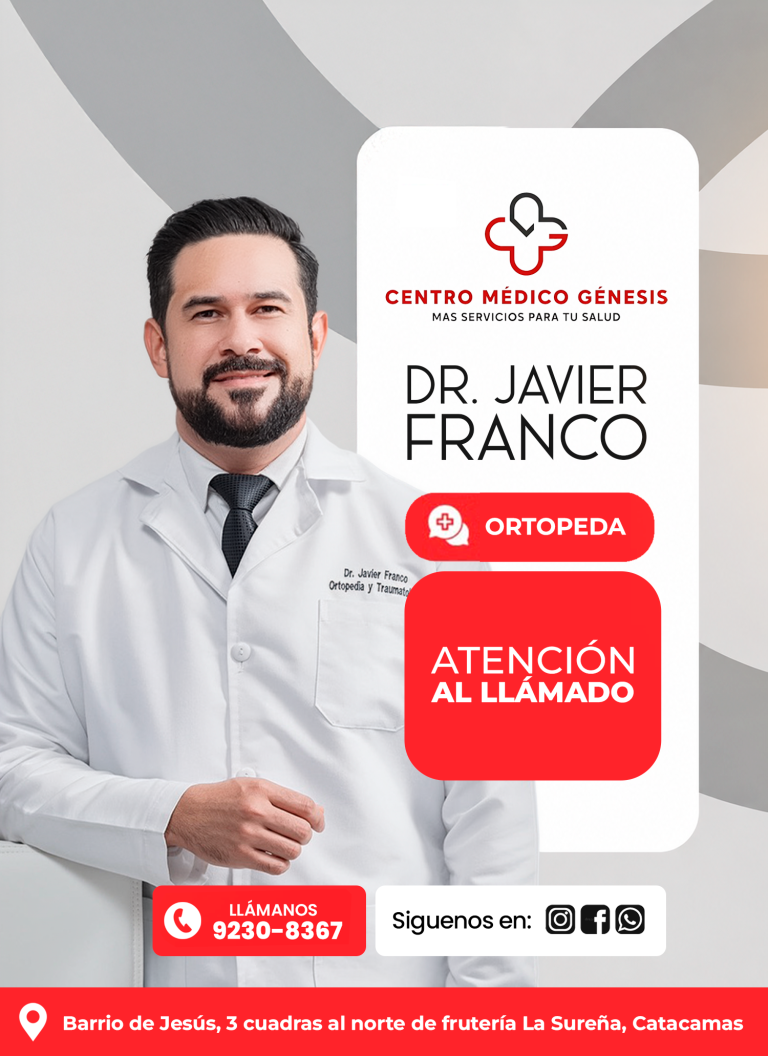 Dr. Javier Franco, Ortopedia
