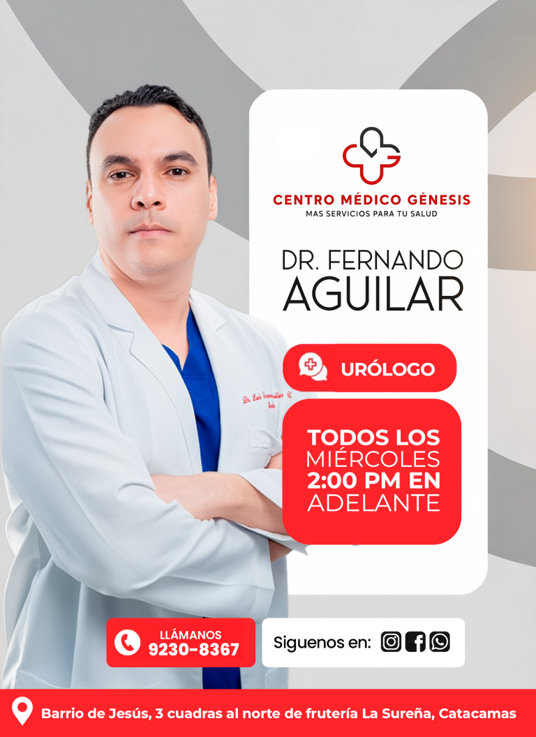 Dr. Fernando Aguilar, Urología